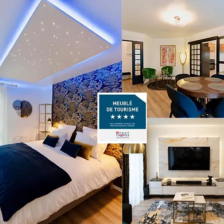 Appartement Centre Epernay Balcon & Parking Prive Apartamento
